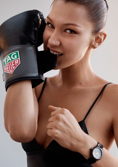 Bella Hadid nueva embajadora de TAG Heuer